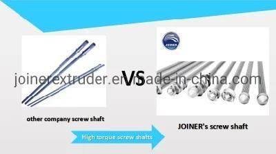 Jsw Extruder Parts Screw Shaft for Tex160 Machine