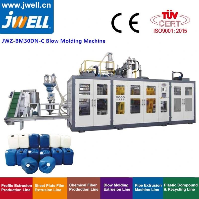 Jerrycan, Barrel, Open Top Drum Tank Double L Ring Blow Molding Machine