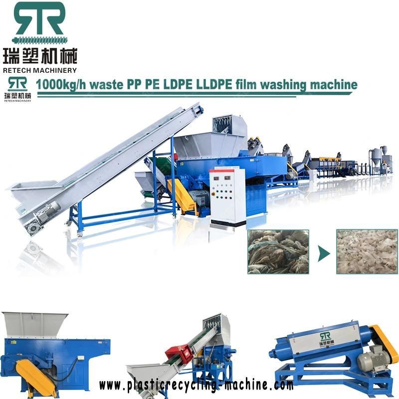 XPS EPS Foam Recycling Noodle Cut Strand Pelletzing Line