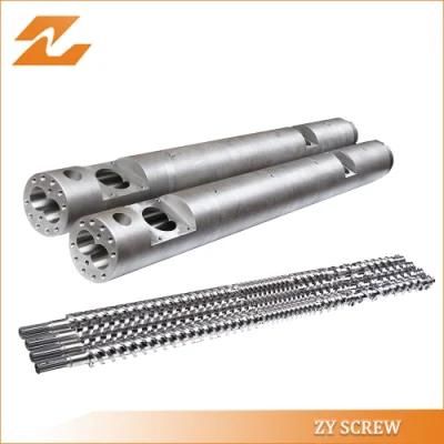 Parallel Double Screw and Barrel Two Screws