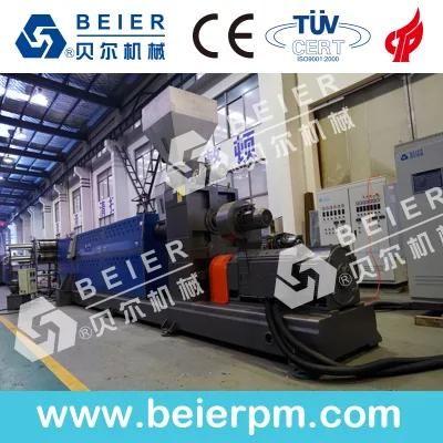 Two Stage PE PP Film Strand Granulation Line 800kg/H