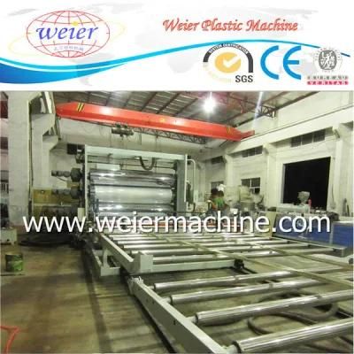PP Board Plastic Board Extrusion Machine PP PE ABS Plate Extrusion Line