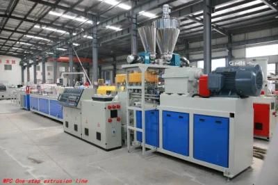 WPC One-Step Extruder Machine