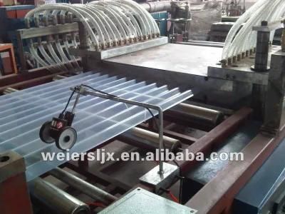Line of PVC Transparent Roofing Tile for Greenhouse Canopy