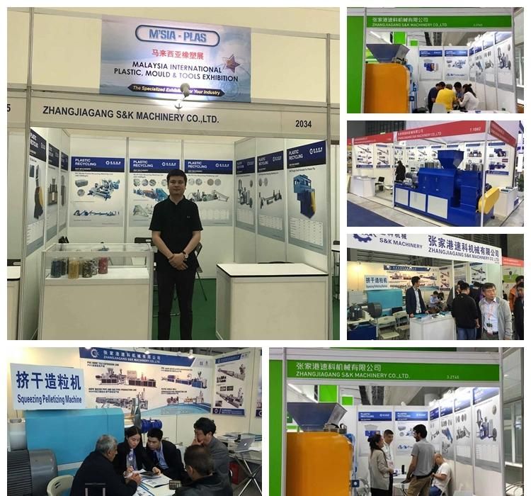 Garbage Bottle Film Rubber Reprocessing Plastic Recycling Machine for Africa