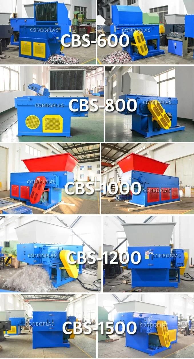 Good Quality Single Shaft Shredder for Plastic Lumps Wastes