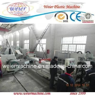 Furniture Edge Banding PVC Sheet Production Line 250kg/H