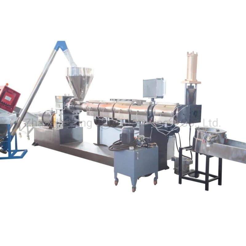 2021 Plastic PP Film Polymer Compactor Water Strand Pelletizer Pelletizing Granulator Machine