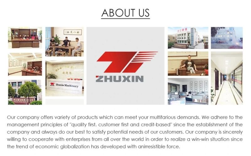 China Supplier Zhuxin Three Layer Co-Extrusion with IBC & Haul-off Rotary &EPC&Automatic Double Winder Roller Changing