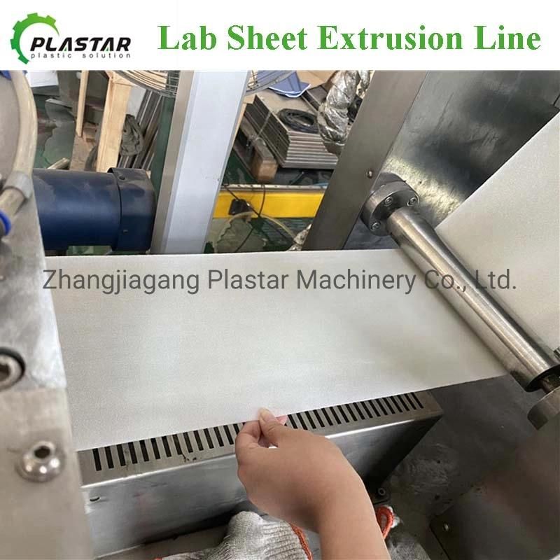 Plastic Sheet Extruder Machine Line for Lab Test