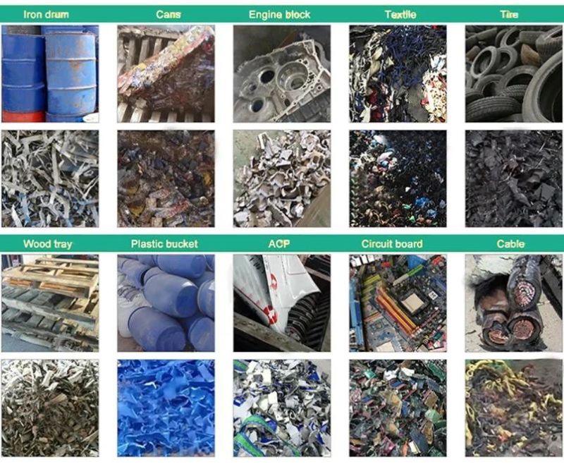 Crusher for PP and PE Plastic Use in Recycling