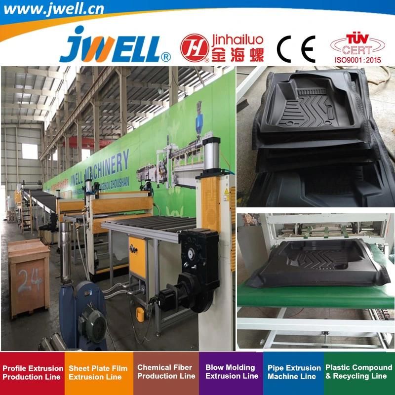 Jwell- HDPE Plastic Plate Recycling Making Extrusion Machine for Automobile Application Series (7)
