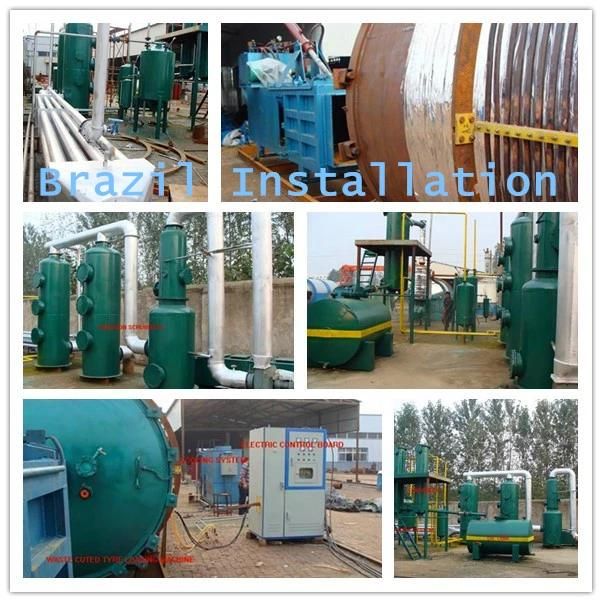 2013 New Design Used Tire Recycling Machine