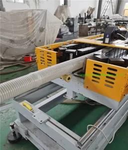 Large Diameter Vacuum Process PE Corrguated Pipe Production Line