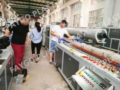 WPC PVC Profile Extrusion Machine/Twin Screw Extruding Door Board/Ceiling Panel