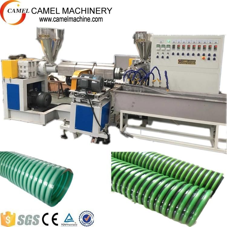 PVC Soft Hose Spiral Pipe Production Line Making Machine Extrusion Line