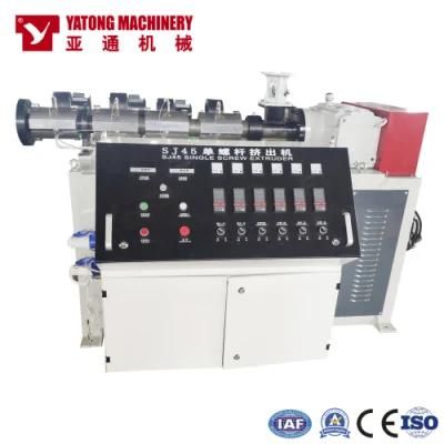 Yatong Hot Sale Good Quality PVC Plastic Extrusion Production Line Conical Single Screw ...