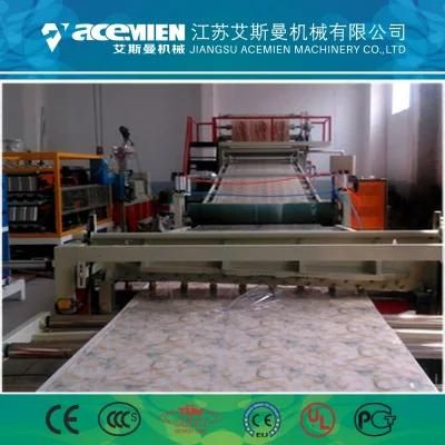 PVC Artificial Moulding Faux Marble Sheet Plastic Extrusion Machine