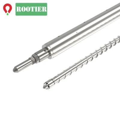 Htf1250X/W Screw Barrel with Torpedo Head Nozzle for Haitian Injection Molding Machine