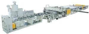 PC/PE/PP Hollow Grid Plate Extrusion Line