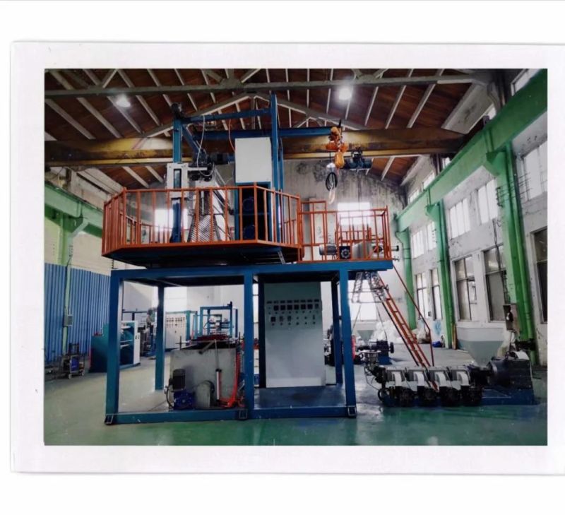 PVC 360 Degrre Rotation Film Blowing Machine