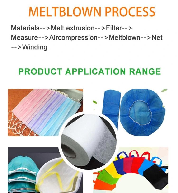 Surgical Gown /Mask /Water/ Air Filter PP (polypropylene) 1600mm Meltblown Nonwoven Fabric Machine