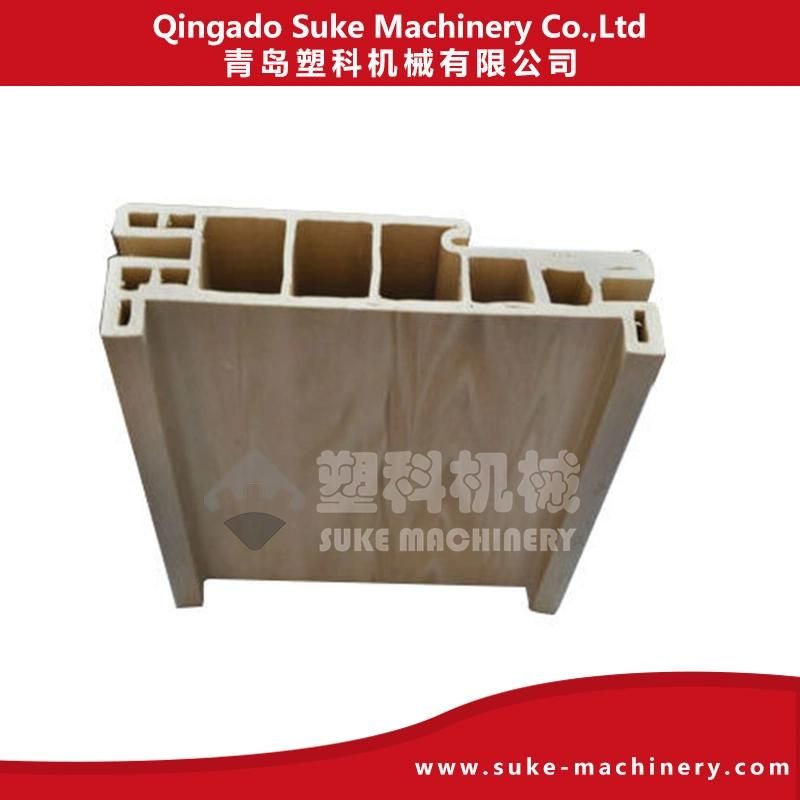 WPC Door Frame Square Decking Floor Profile Plastic Extrusion Machine