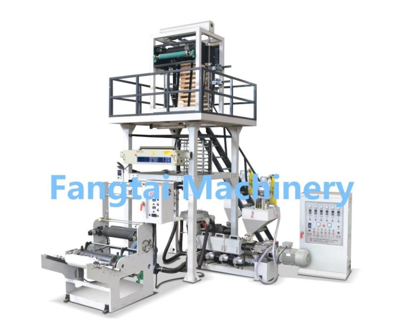 Fangtai Single Screw Double Die Head Plastic HDPE Film Blowing Machine