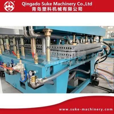 Hollow Corrugated PP Building Template Extrusion Production Line