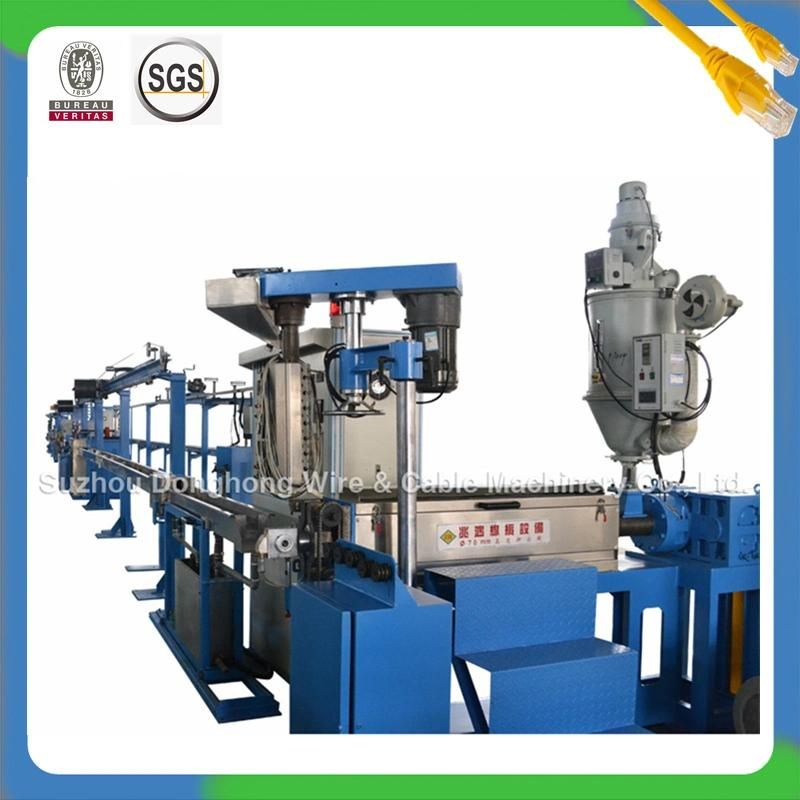 High-End Cable Making Machine/Wire and Cable Extrusion Line for Cable Sheath of Cat5 CAT6 Cat7