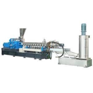 Nanjing Twin Screw Extruder Machine for Plastic Waste, Auto Rubber and Plastic Granule ...