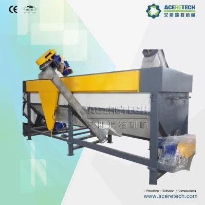 High Efficient PP PE Plastic Floating Washer Machine
