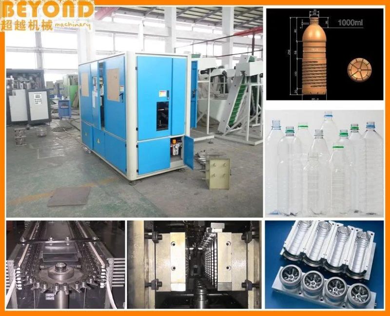 Plastic Pet Bya Series 4 Cavity Fully-Automatic Bottle Blowing Molding Machine Line Factory Price