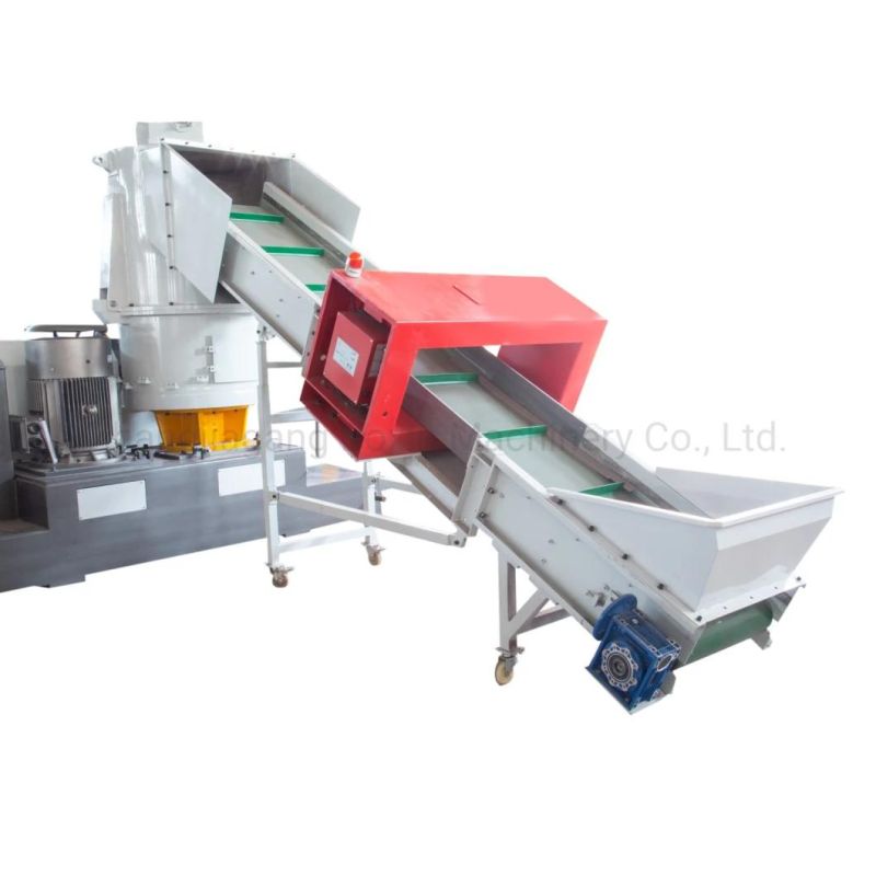 Granulator for Polyethylene with Two Zones of Decontamination and Water Ring Cutting