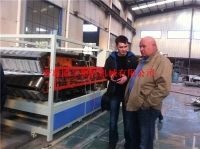 Two Layers PVC Roof Tile Royal Style Making Line