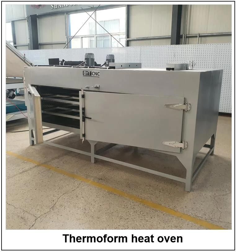After Sales Support Vacuum Membrane Press Thermo Forming Machine