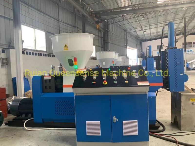 PE/PP/ABS/PC/PS Single Screw Waste Plastic Recyling Machine