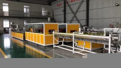 PVC WPC Window &amp; Door Profile Extruder Machine Production Line