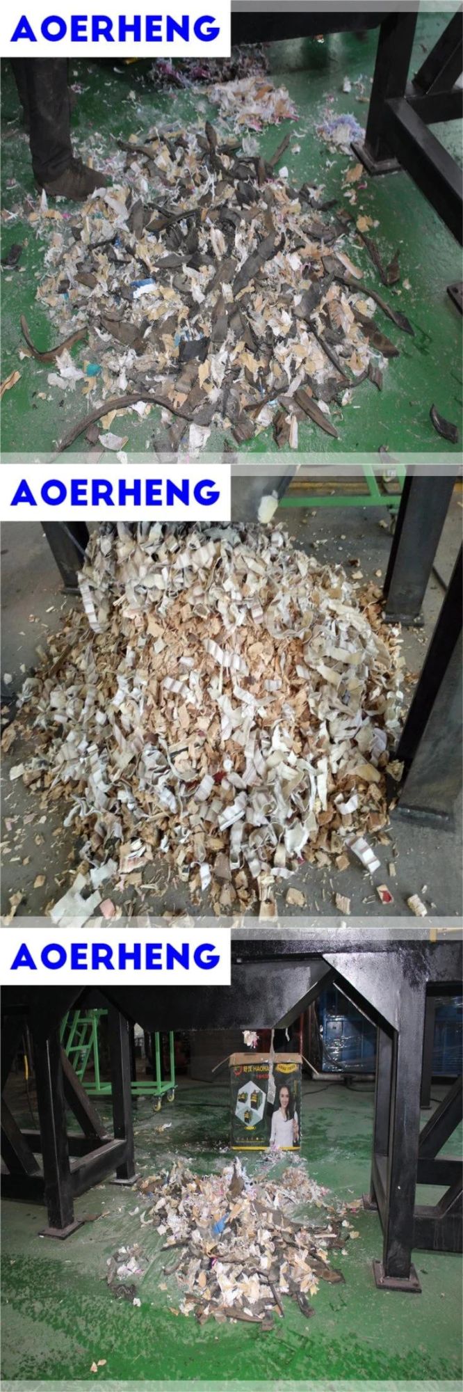 Single Shaft Shredder for Plastic/Wood /Animal Carcass/Medical Waste/Domestic Garbage