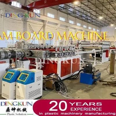 WPC Door Making Machine / WPC Door Panel Machine / WPC Foam Board Extrusion Machine