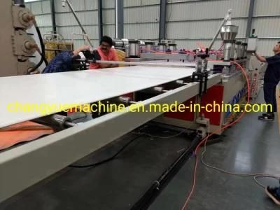 Plastic PVC Foaming Board Production Line/ Panel Sheet Making Extrusion Machine