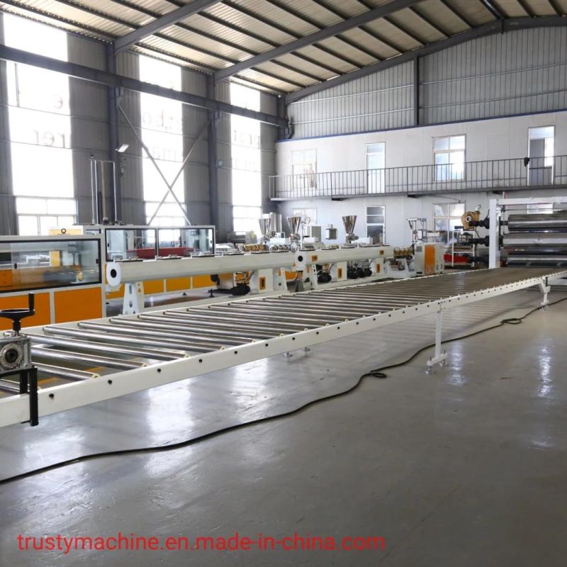 Sj-170 PP, PE, ABS Sheet/Board (single&multi layer) Production Line