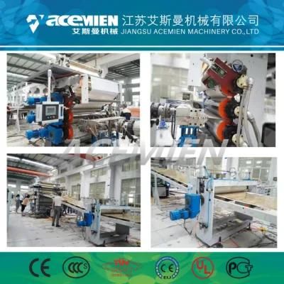 New Technologic PVC Imitation Marble Sheet Board Production Extrusion Making Machine