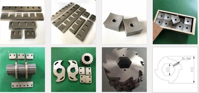Plastic Cutter Carbide Shredder Knife for Metal Material Made in China