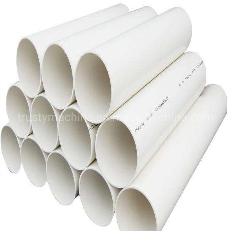 UPVC PVC Pipe Double Pipe Plastic Extrusion Line