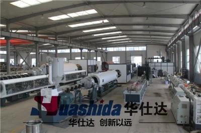 Pert HDPE Plastic Shell Puf Pre-Insulated Pipe Extrusion Line