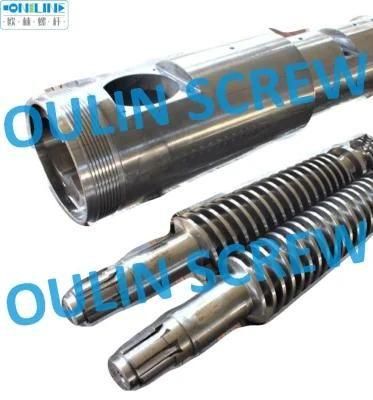 55/120 Double Conical Screw and Barrel, Bimetal Screw with SKD61 Liner Barrel