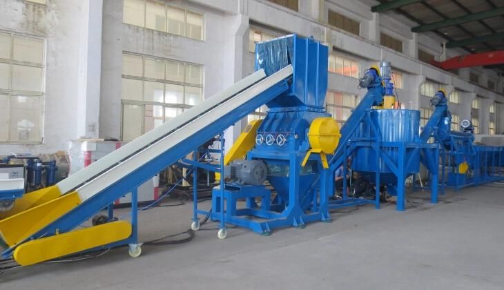Waste Pet Bottle Recycling Plant for Ployester Fiber