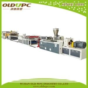 High Quality WPC Profile Granulation Plastic Extrusion Machine