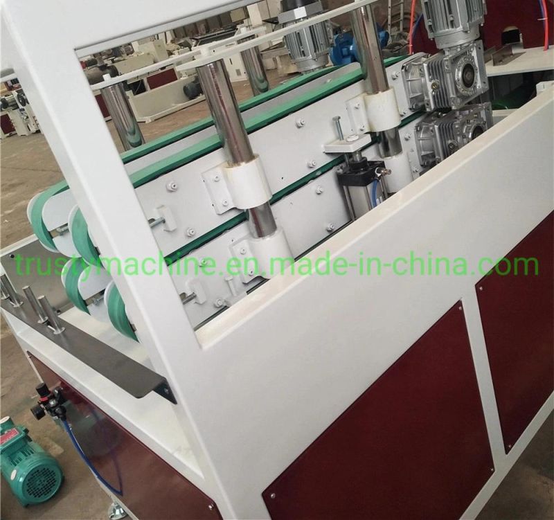 PVC Conical Twin Screw Double Pipes Extrusion Production Line